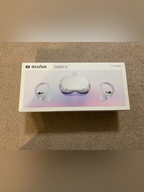 Oculus Quest 2 VR Headset and Controllers - White